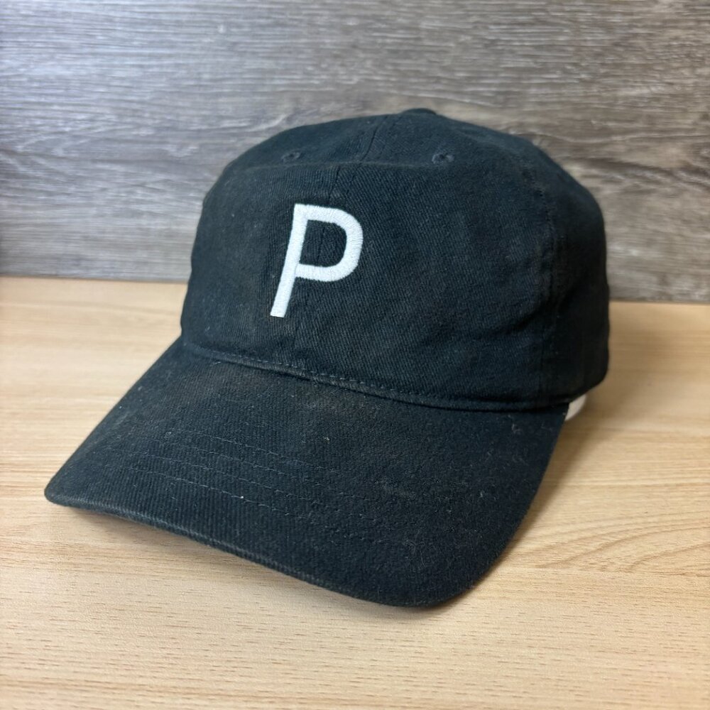 Puma Hat Cap‎ Strap Back Black Premium Golf Golfing Adjustable